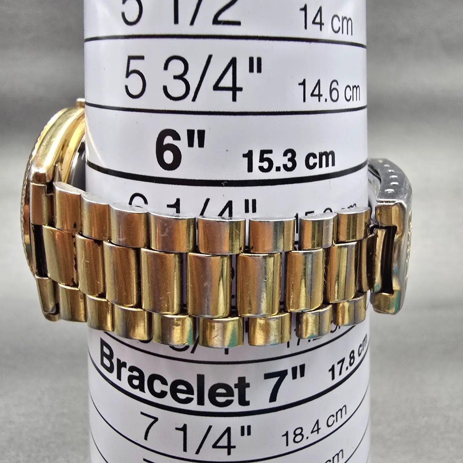 Seiko President Watch Men 36mm Gold Dial Gold Tone Daydate 5H23-8029 New Battery9