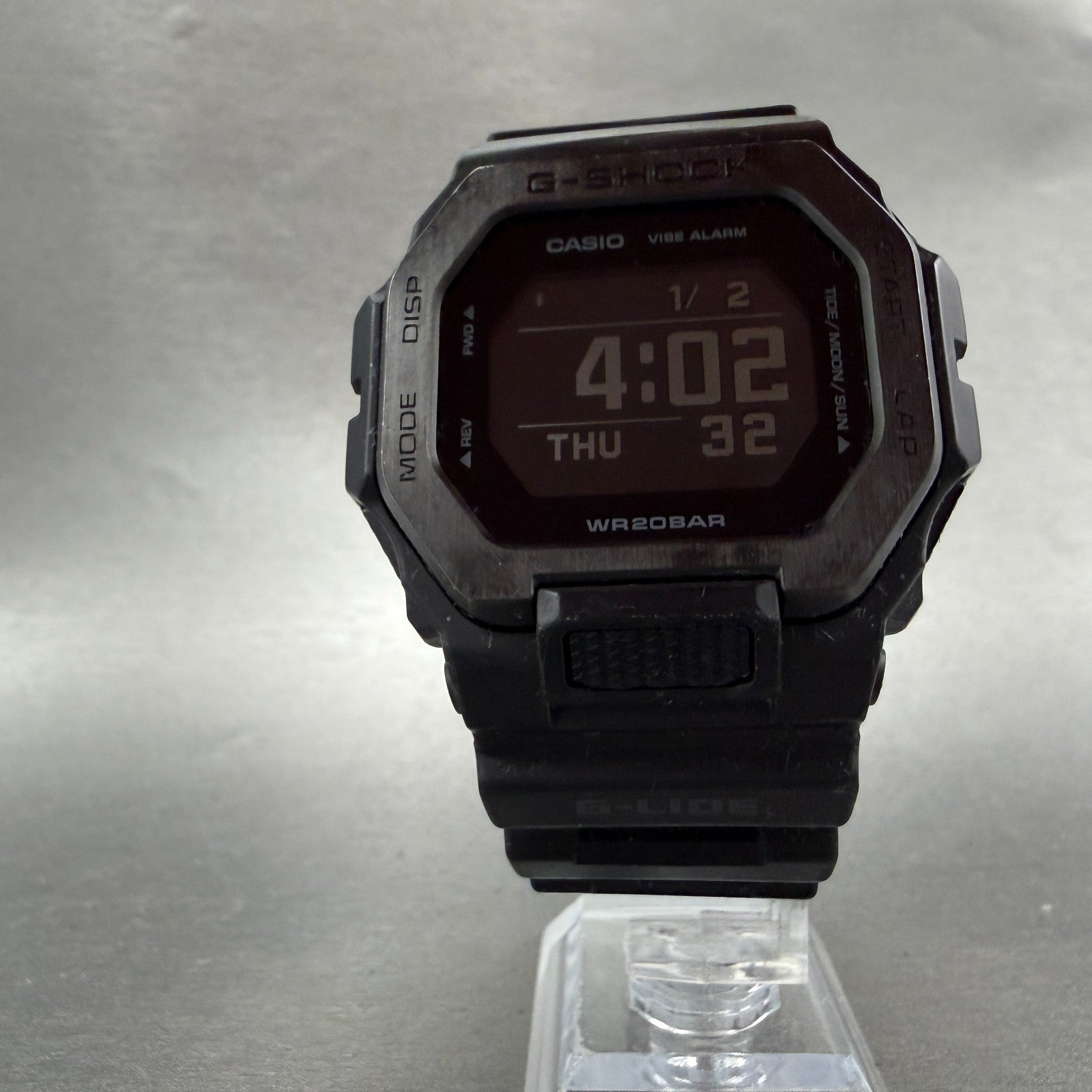 Casio G-Shock GBX-100 Watch Men 44mm Black G-Lide Dayadte Alarm New Battery5