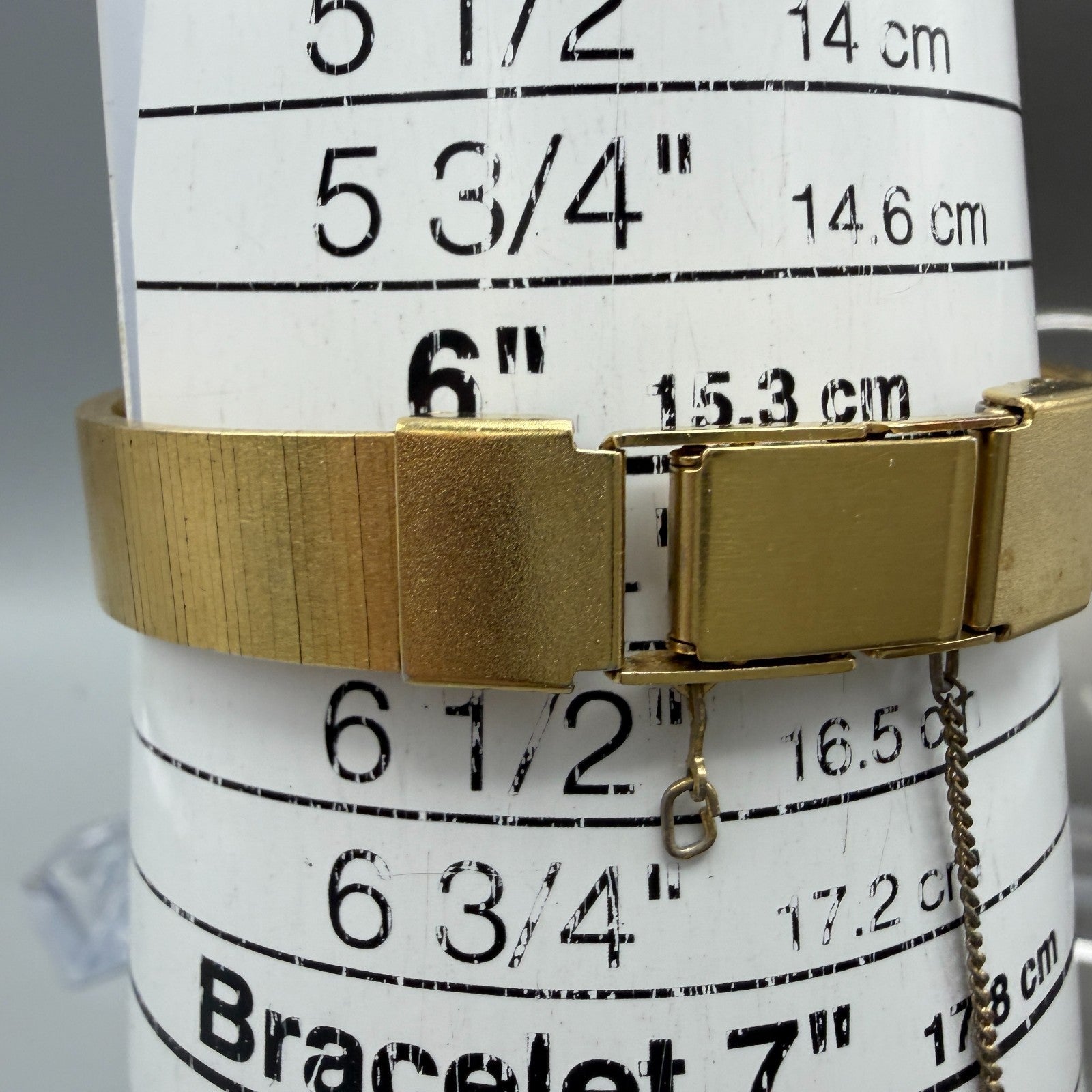 Seiko Watch Women 17mm Black Dial Gold Tone Rectangle 1400-8479 New Battery VTG10