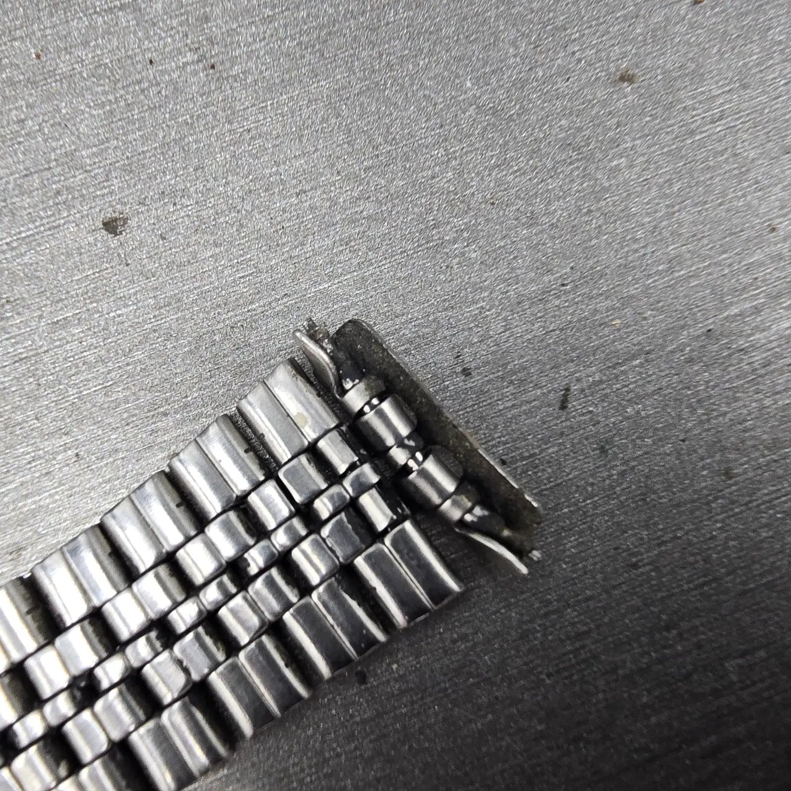 Citizen Bracelet 18mm Stainless Steel Two Tone Vintage Japan ONLY ONE END LINK9