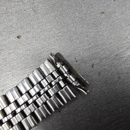 Citizen Bracelet 18mm Stainless Steel Two Tone Vintage Japan ONLY ONE END LINK9