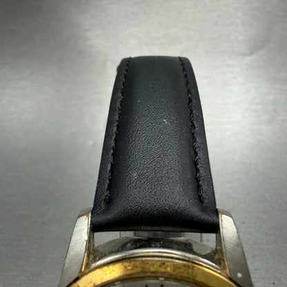 Seiko Pulsar Watch Men 38mm Silver Dial Two Tone Daydate VJ33-X006 New Battery4