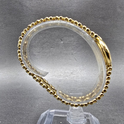 Raymond Weil Watch Women 23mm White Dial Gold Plated Round 5839 New Battery8