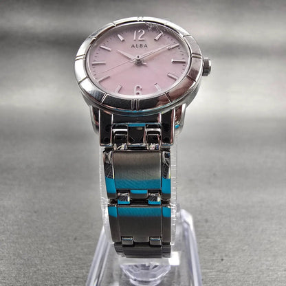 Seiko Alba Watch Women 24mm MOP Dial Silver Tone Round 1N01-0EN0 New Battery5
