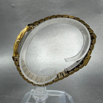 Citizen CQ Watch Women 29mm Gold Dial Gold Tone Round 3620-364708 New Battery6