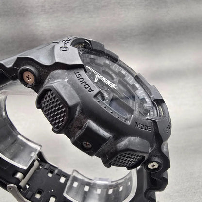 Casio G-Shock GA-100 Watch Men 51mm Black Alarm Chronograph Timer New Battery3