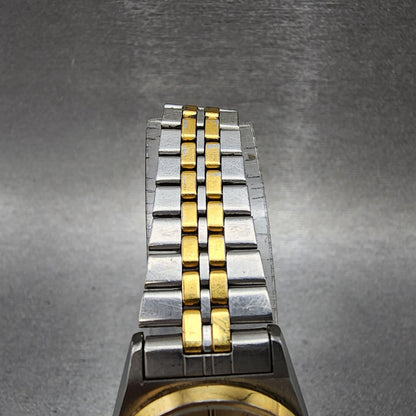 Seiko SQ Watch Women 23mm Champagne Dial Two Tone Dyadate 2a230029 New Battery4