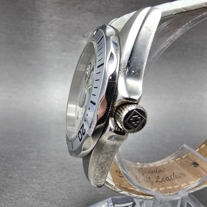Invicta Heart Dive Watch Women 37mm Silver Dial Silver Tone Date 12401 New Batt2