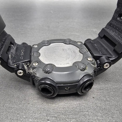 Casio G-Shock Mudman G-9000 Watch Men 46mm Black Gray Chrono Alarm READ New Batt9