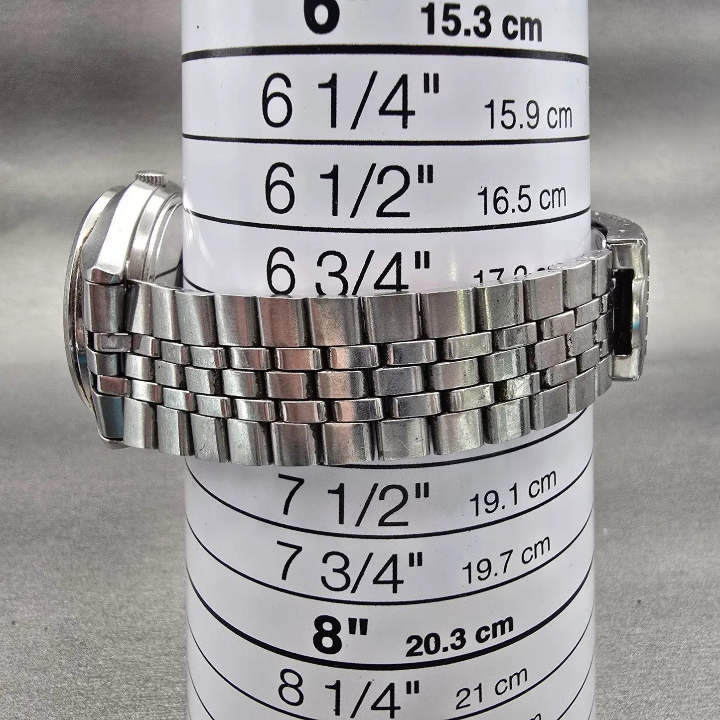 Seiko SQ Watch Men 36mm Silver Dial Silver Tone Daydate Round 4633-8029 New Batt9