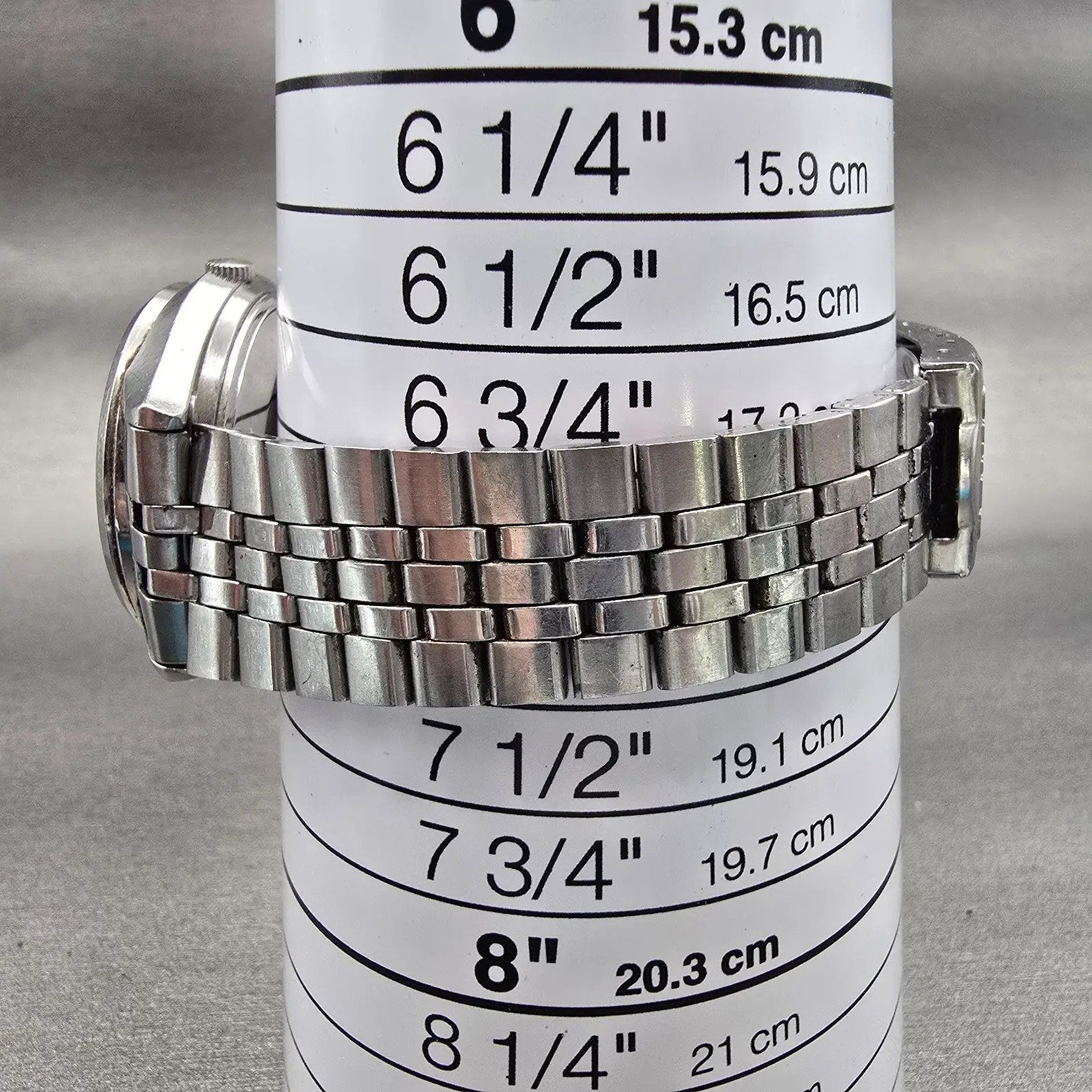 Seiko SQ Watch Men 36mm Silver Dial Silver Tone Daydate Round 4633-8029 New Batt9