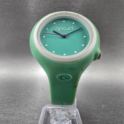 Rip Curl Aurora Surf Watch Women 37mm Green Dial Green Case Round New Battery5