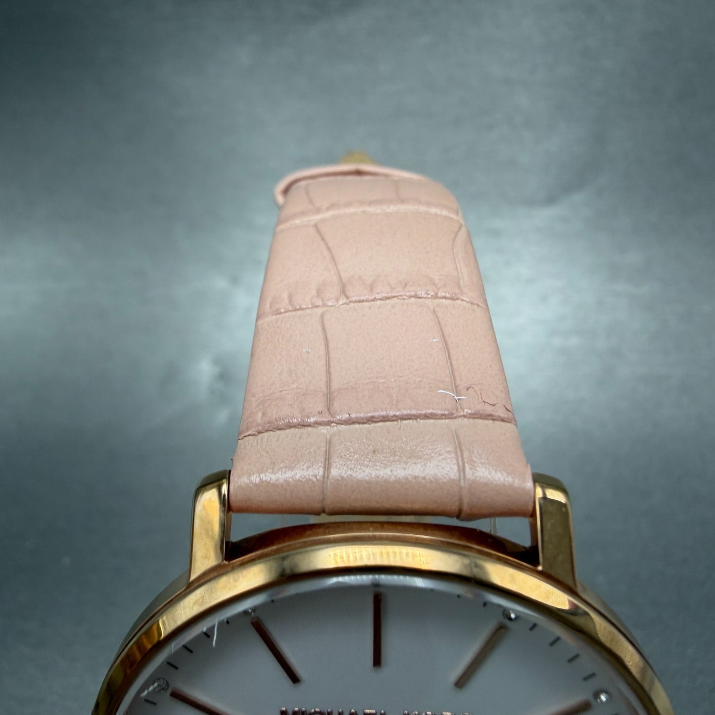 Michael Kors Pyper Watch Women 38mm White Dial Rose Gold Round MK-2775 New Batt5