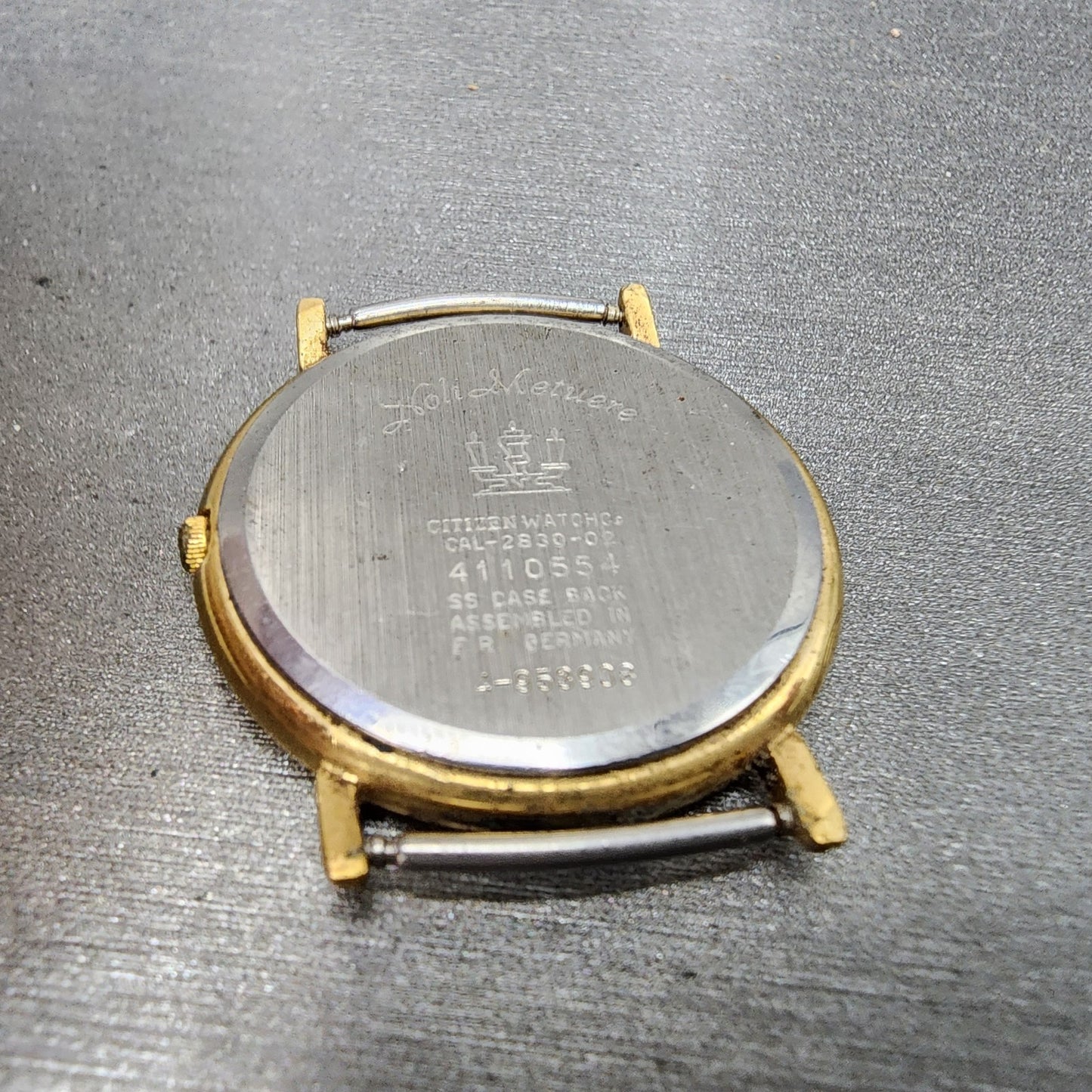 Citizen Club La Mer Watch Men 30mm Champagne Dial Gold Tone 2820269630 New Batt8