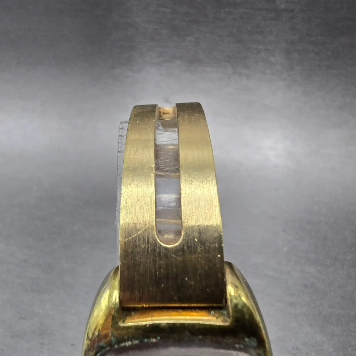 Seiko Automatic Watch Women 23mm Gold Dial Gold Plated  2706-3019 PARTS VTG5