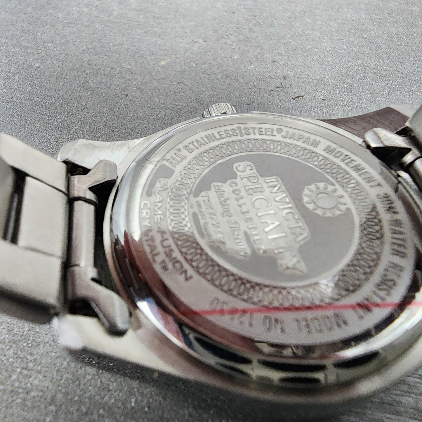 Invicta Specialty Watch Women 33mm MOP Dial Silver Tone Round 12830 New Battery9