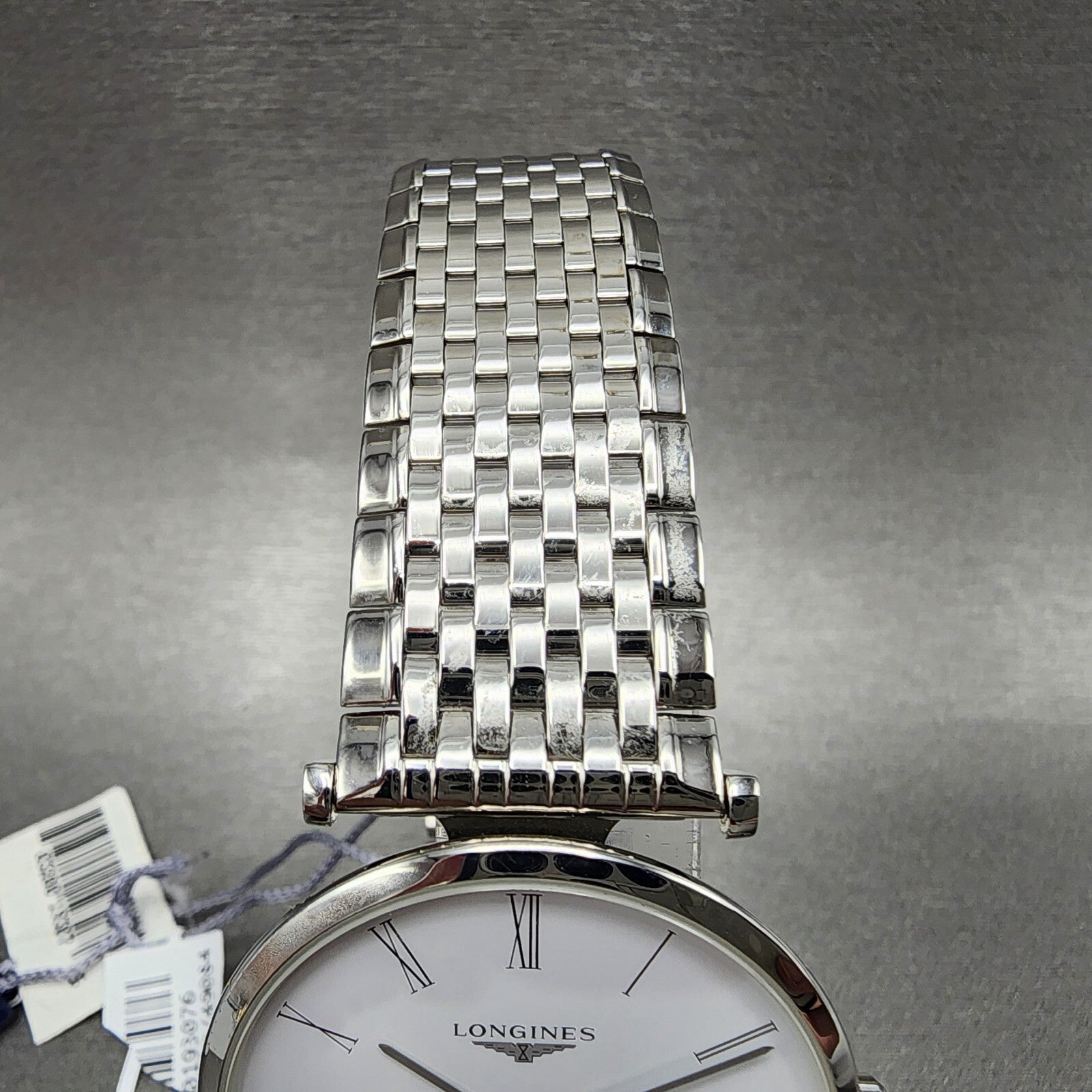 Longines La Grande Classique Automatic Watch Men 36mm White Dial Steel L4.918.44