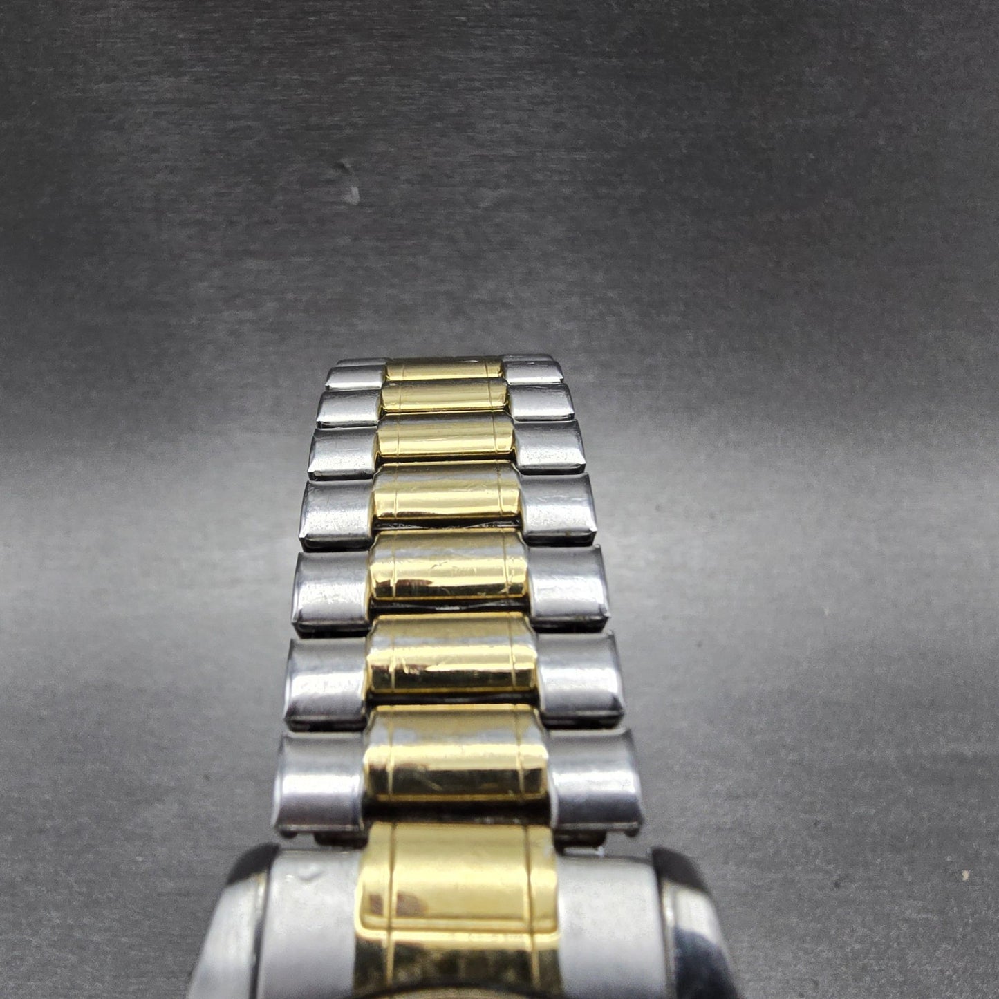 Timex Watch Men 36mm Silver Dial Two Tone Daydate Round T2M935 new Battery4