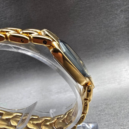 Citizen Elegance Watch Women 13mm Blue Dial Gold Tone 5421-H07537 New Battery JP3