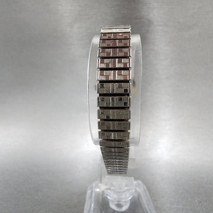 Seiko Watch Women 23mm Silver Dial Silver Tone Manual Wind 11040031 Runs8