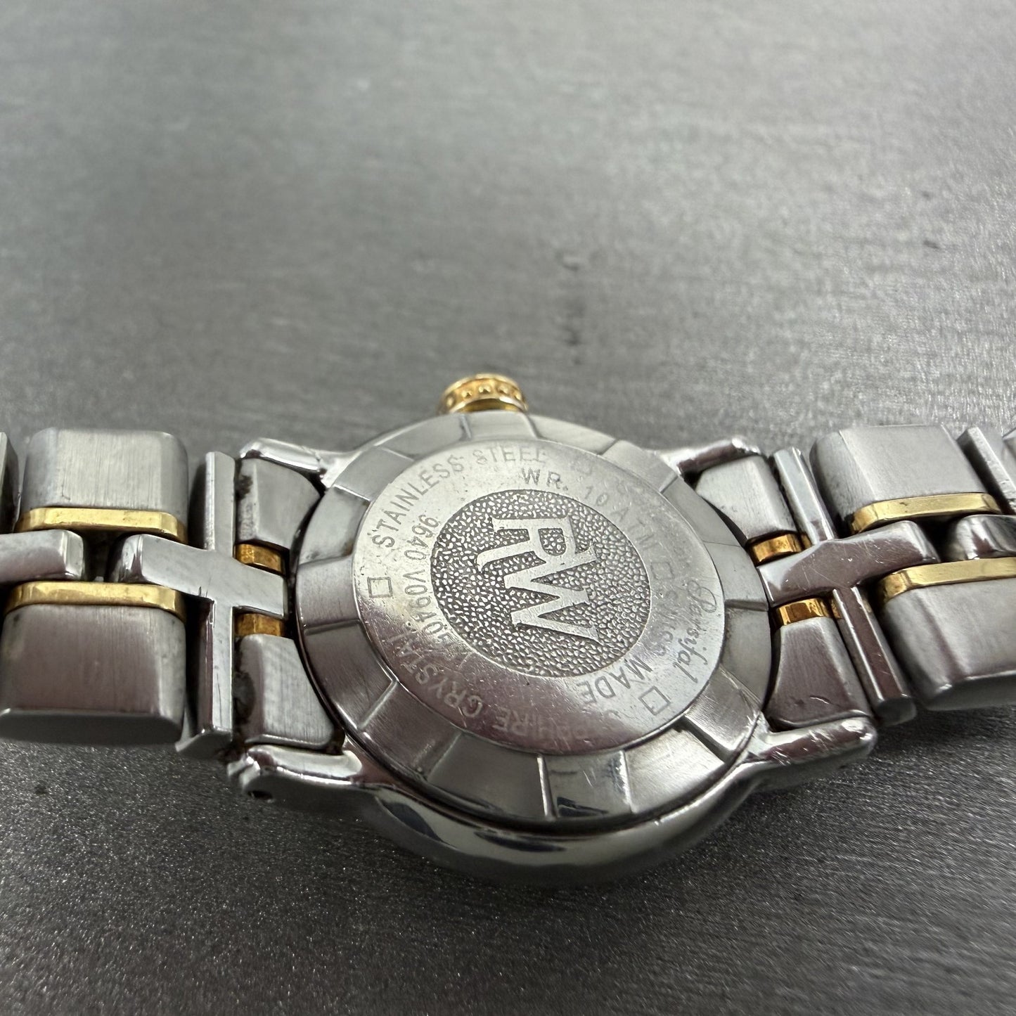 Raymond Weil Parsifal Watch Women 22mm MOP Dial Two Tone 9640 New Battery ABC9