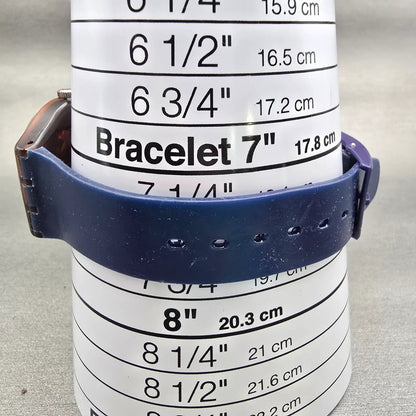 Swatch Gent LAZULI Watch Men 34mm Blue Dial Brown Case GF101 New Battery VTG9