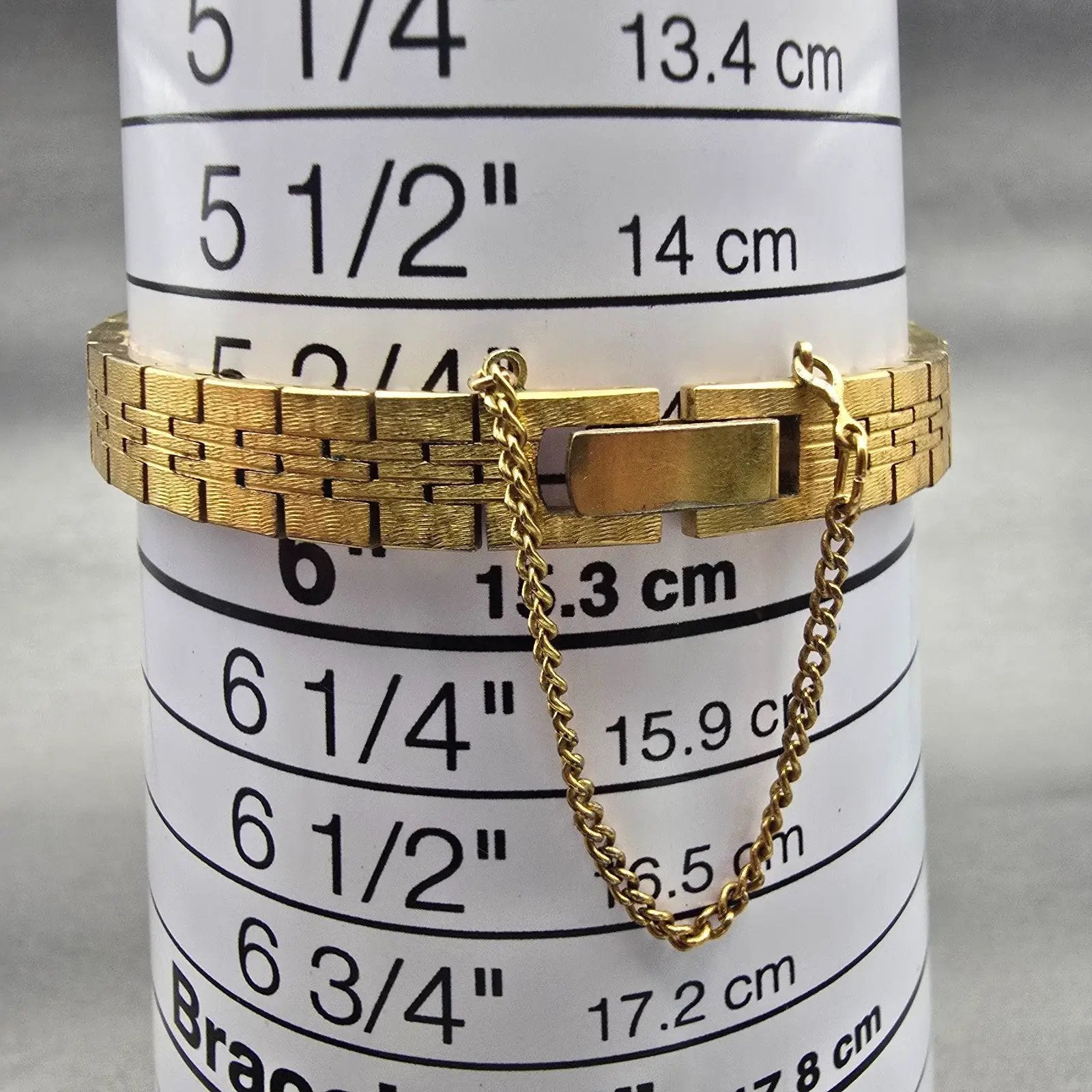 Seiko Watch Women 12mm Gold Dial Gold Tone Rectangle 2E20-5559 New Battery VTG9