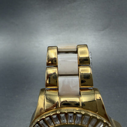 Invicta Angel Watch Women 38mm MOP Dial Gold Toe Daydate Round 29084 New Battery4