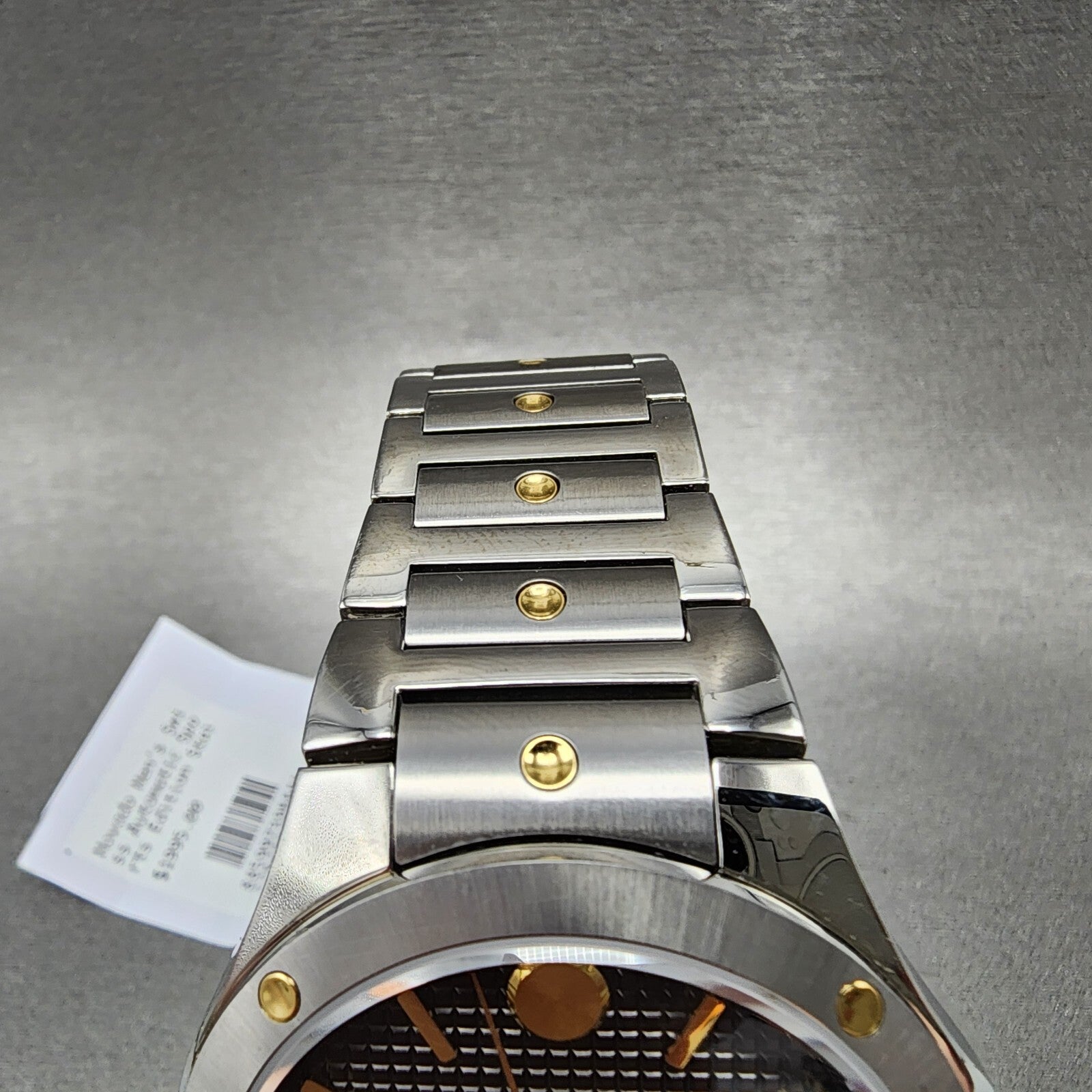 Movado SE Automatic Watch Men 41mm Gray Dial Two Tone Date Round 06075524