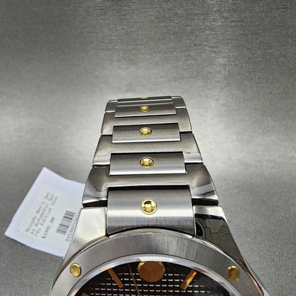 Movado SE Automatic Watch Men 41mm Gray Dial Two Tone Date Round 06075524