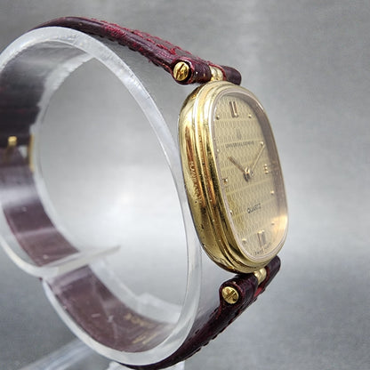 Universal Geneve Watch Women 20mm Gold Dial Gold Tone Oval 516.612 PARTS4