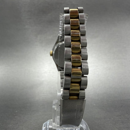 Citizen CQ Watch Women 24mm Gray Dial Two Tone Daydate 6000-K04069 New BatteryAB7