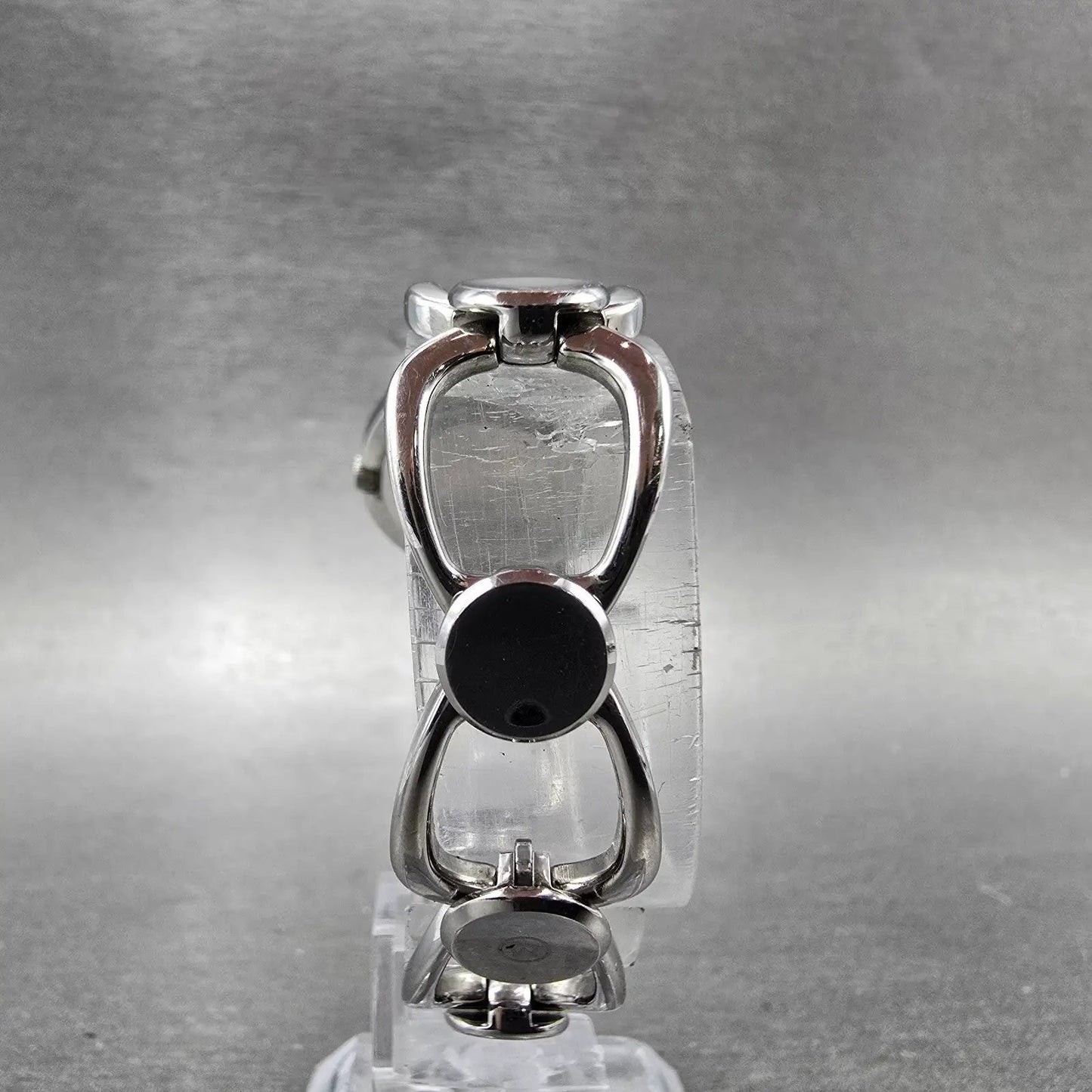Movado Rondiro Watch Women 25mm Black Dial Steel 0605971 New Battery7