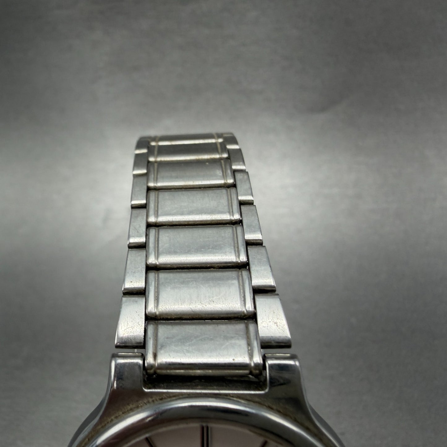 Seiko Spirit Watch Men 34mm Silver Dial Silver Tone Round 7n01-6a70 New Battery34