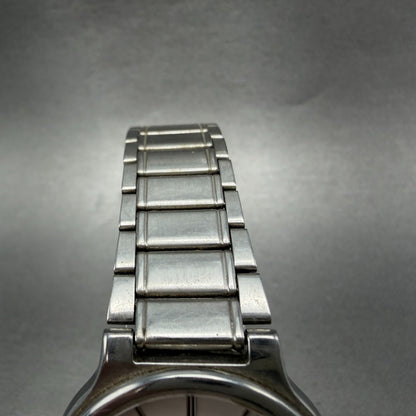 Seiko Spirit Watch Men 34mm Silver Dial Silver Tone Round 7n01-6a70 New Battery34