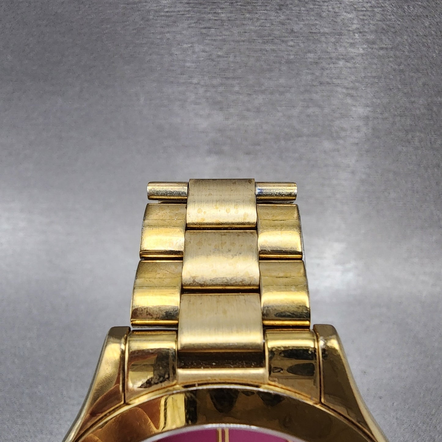 Michael Kors Watch Women 42mm Pink Dial Rose Gold Tone Round MK3264 New Battery6