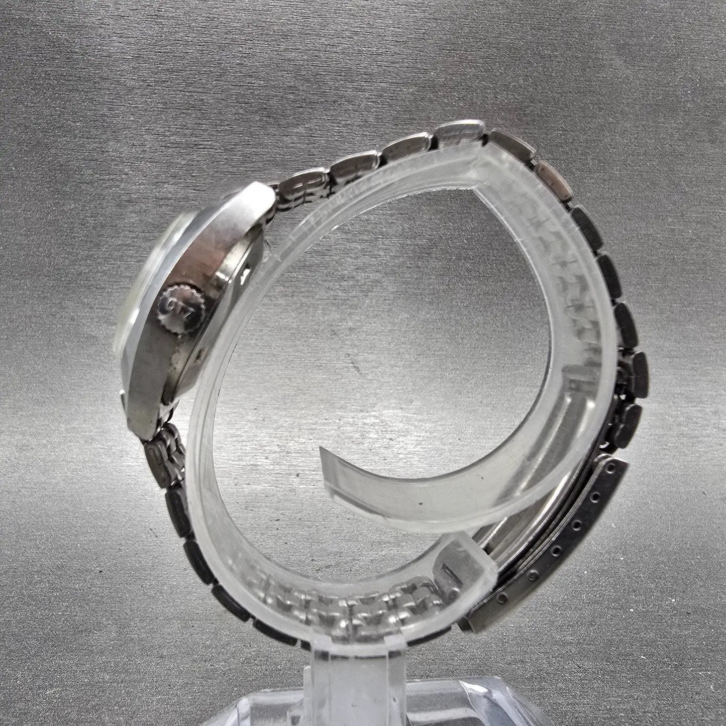 Citizen Watch Women 25mm Silver Dial Silver Tone Date Manual 4-530896 Runs6