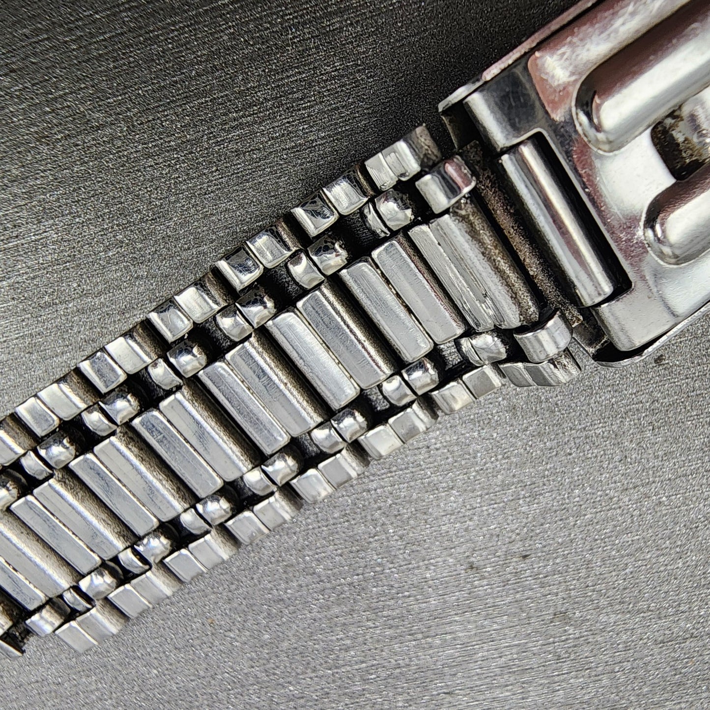 Citizen Bracelet 12mm Stainless Steel Tri Folding Clasp  Vintage7