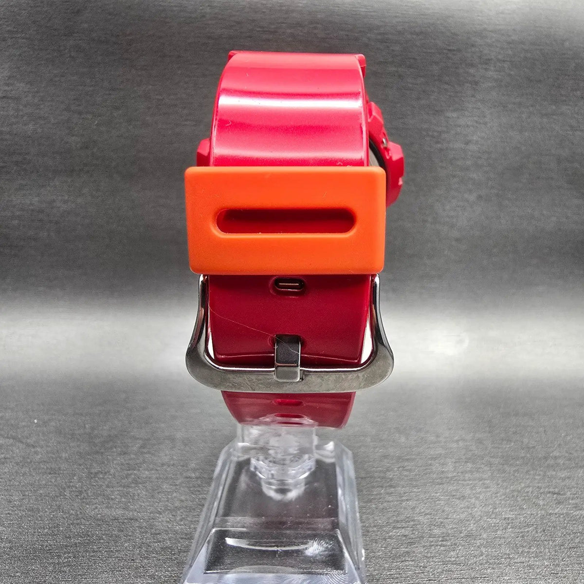 Casio G-Shock DW-6900CB Watch Men 50mm Orange Red Chrono Alarm New Battery JP7