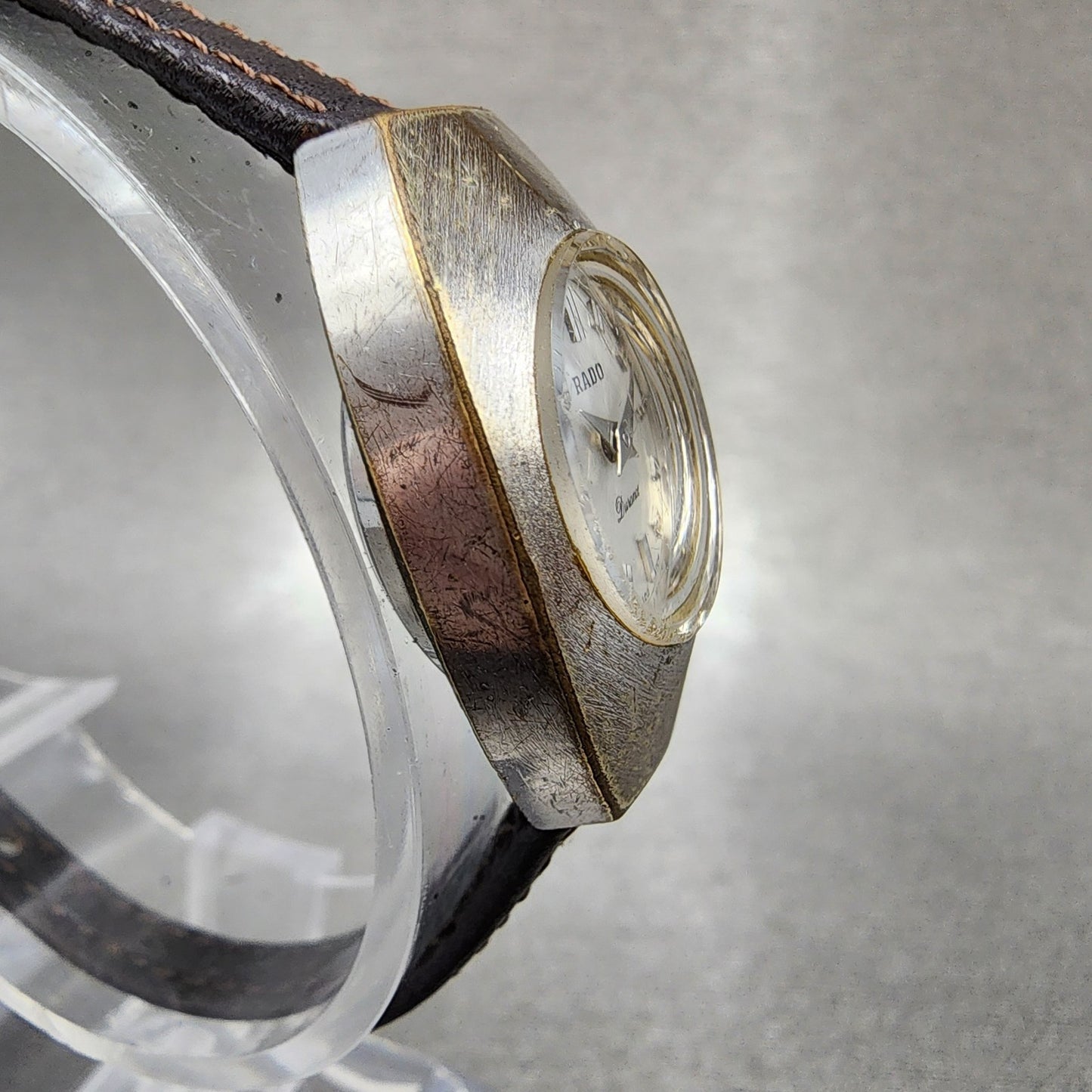 Rado Durance Watch Women 19mm Silver Dial Silver Tone Oval Manual Wind Runs3