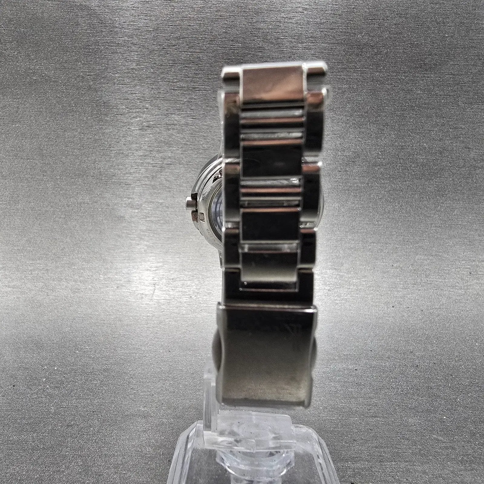 Seiko Lukia Solar Watch Women 30mm Brown Dial Silver Tone Atomic Round PARTS!!!!8