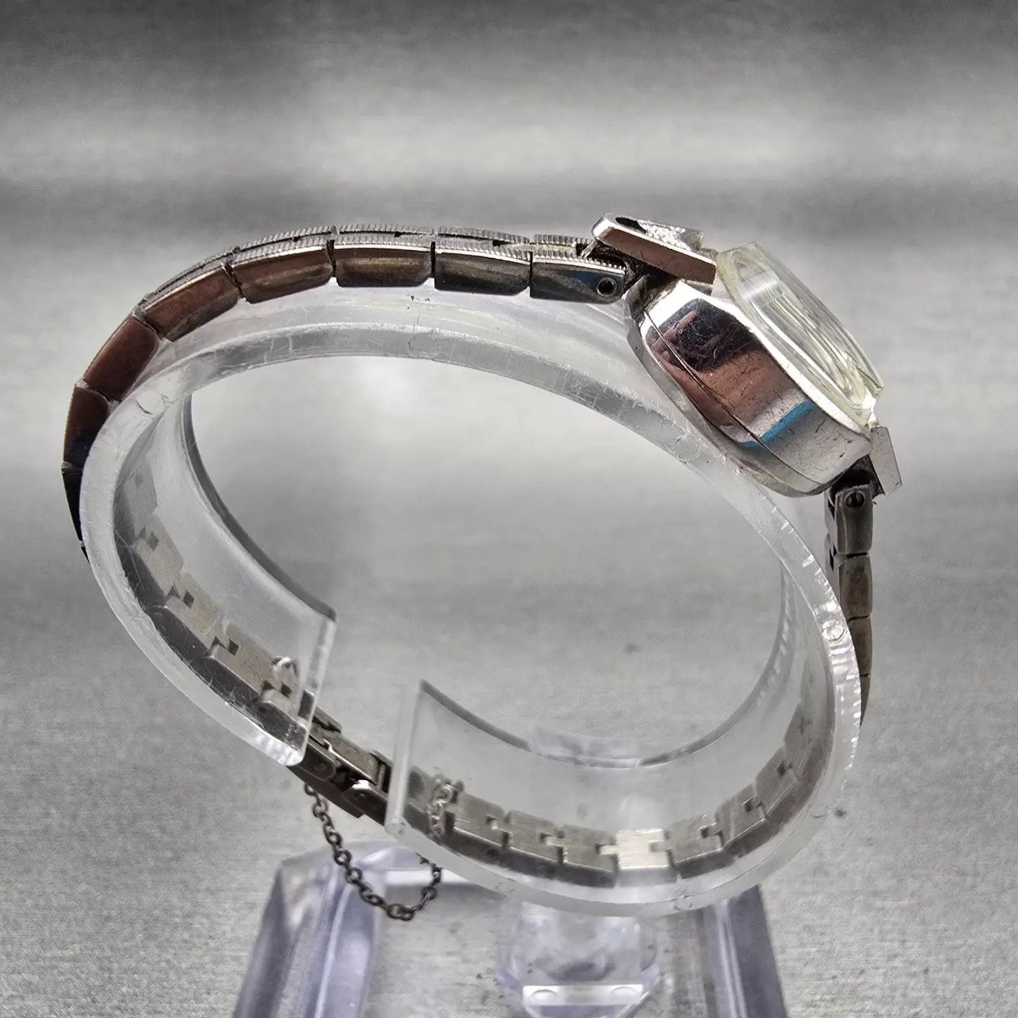Citizen Claire Watch Women 14mm Silver Dial Silver Tone 4-671465 Vintage Works8