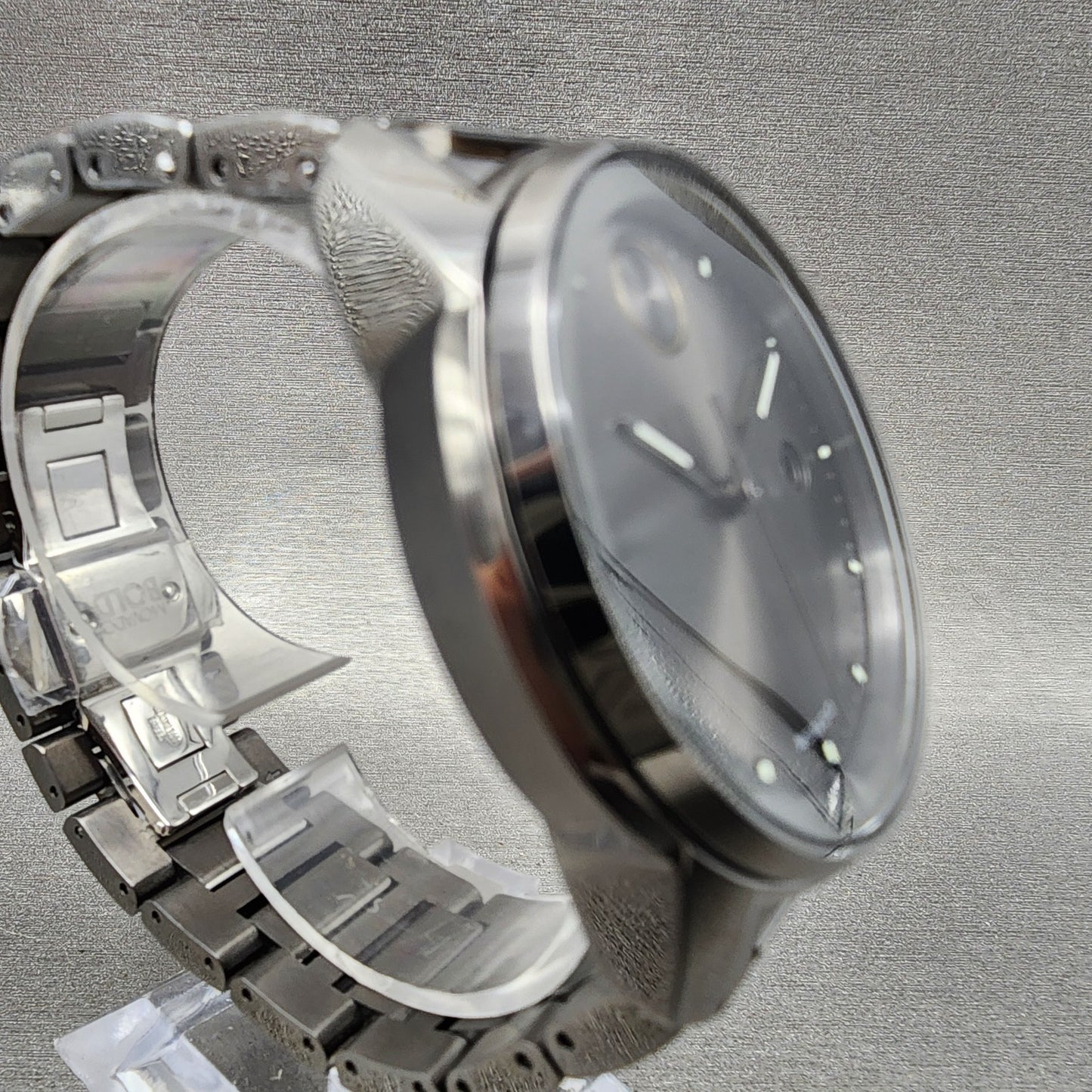Movado Bold Verso Watch Men 42mm Black Dial Black Case Date Round 3600860 NewBat3