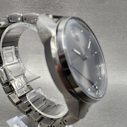 Movado Bold Verso Watch Men 42mm Black Dial Black Case Date Round 3600860 NewBat3