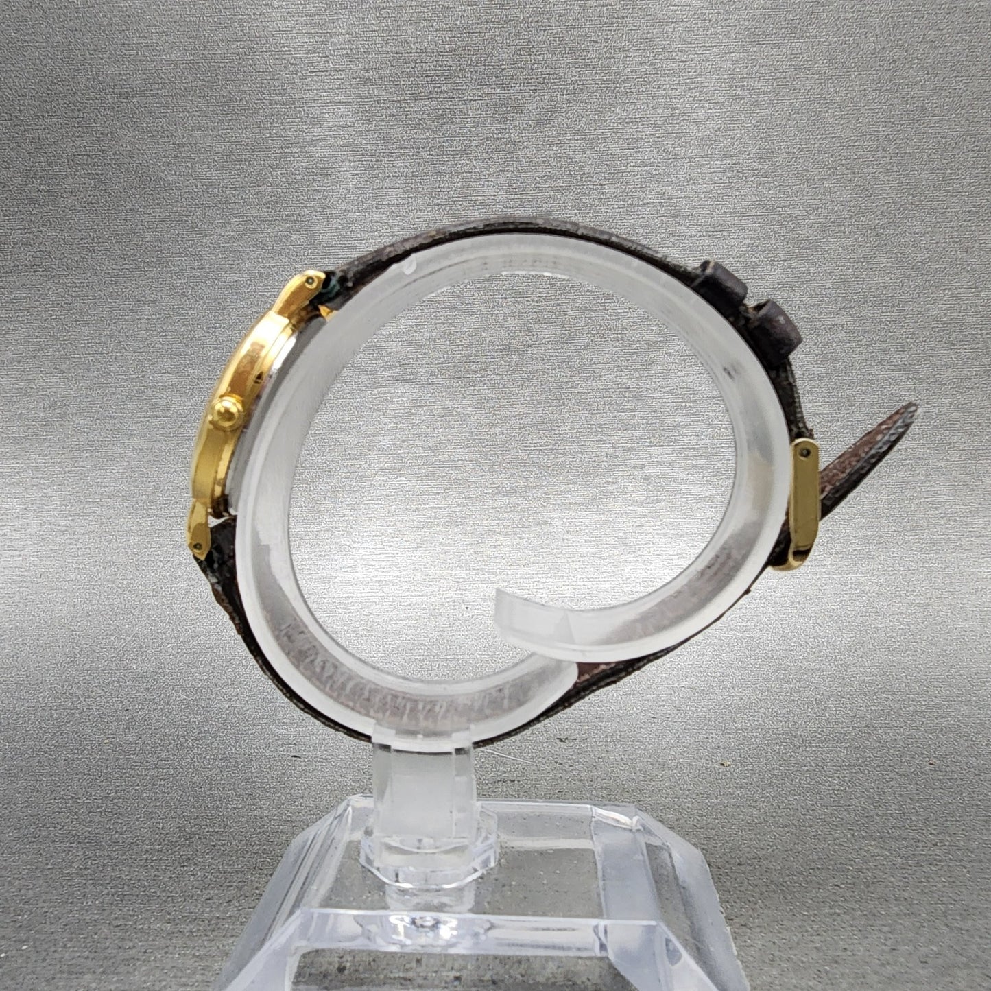 Seiko Watch Women 26mm Champagne Dial Gold Tone Round 1n000d59 New Battery6