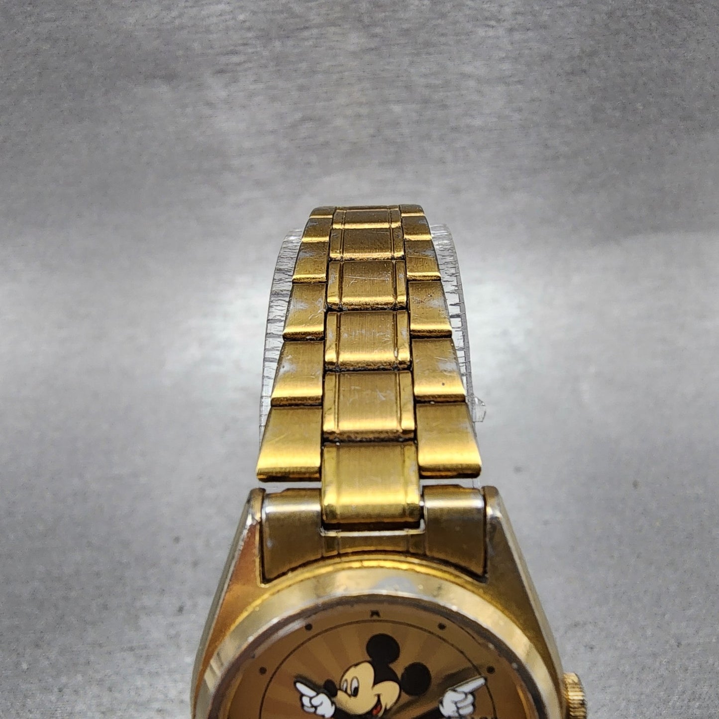 Seiko Watch Women 24mm Gold Mickey Dial Gold Tone Daydate 3y030039 New Battery4