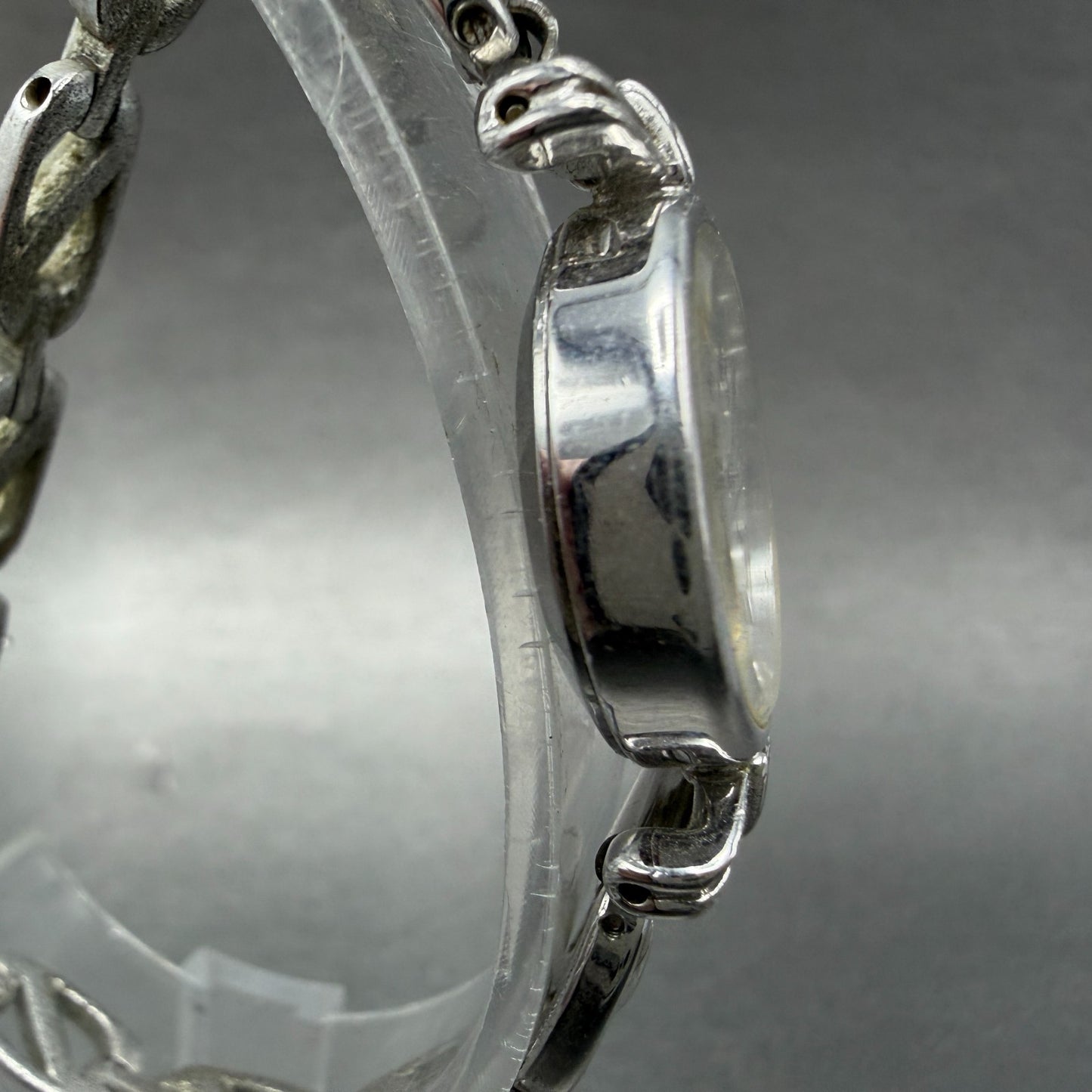 Seiko Watch Women 21mm Silver Dial Silver Tone Round 1421-0030 New Battery3