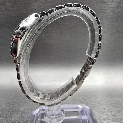 Swatch Irony Be Surprised Watch Women 25mm Black Dial Silver Tone YSS279G NewBat6