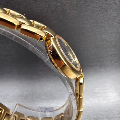 Seiko Watch Women 21mm MOP Dial Gold Tone Round 1N00-0G59 New Battery Vintage JP3