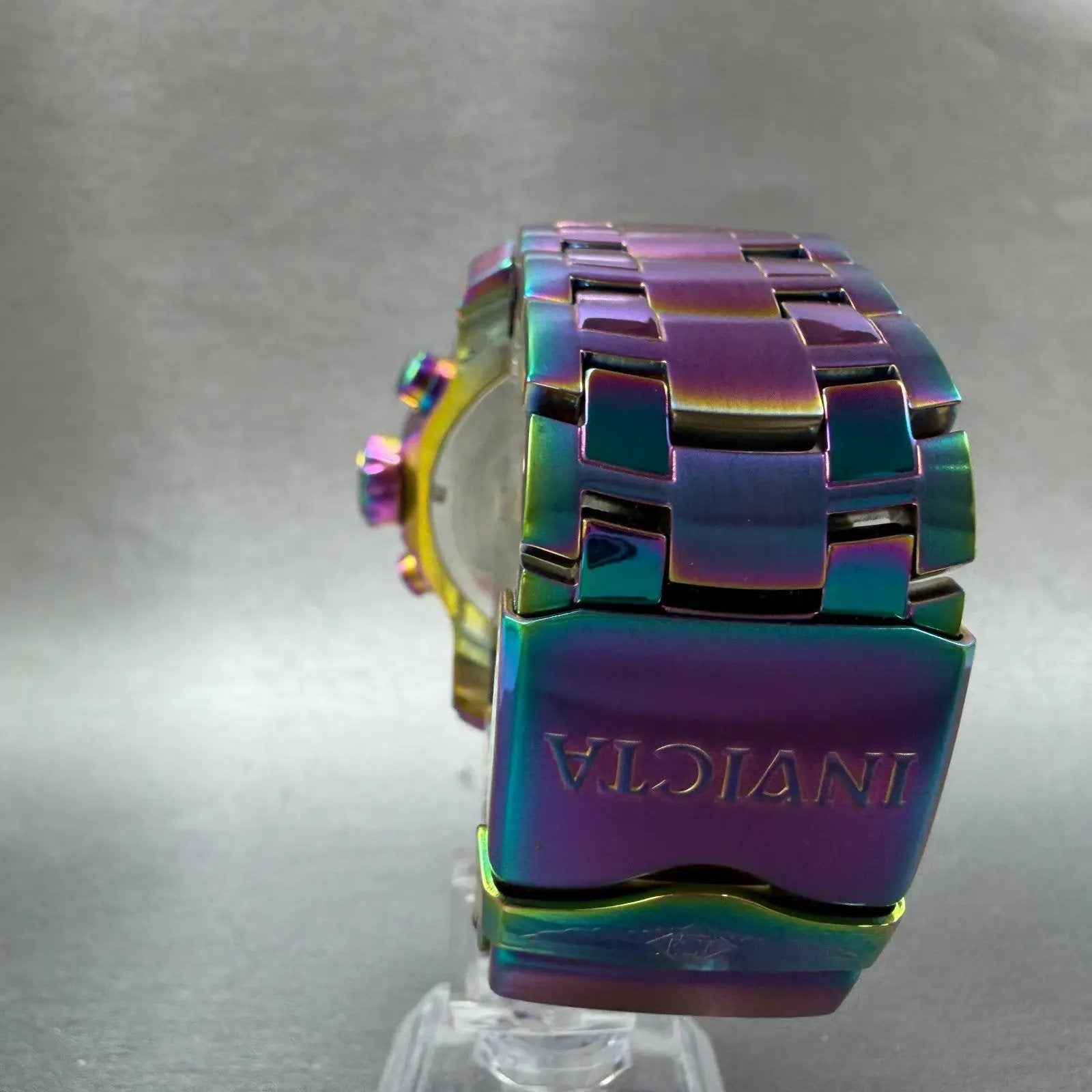 Invicta Pro Diver Chronograph Watch Men 47mm Abalone Dial Iridescent New battery8